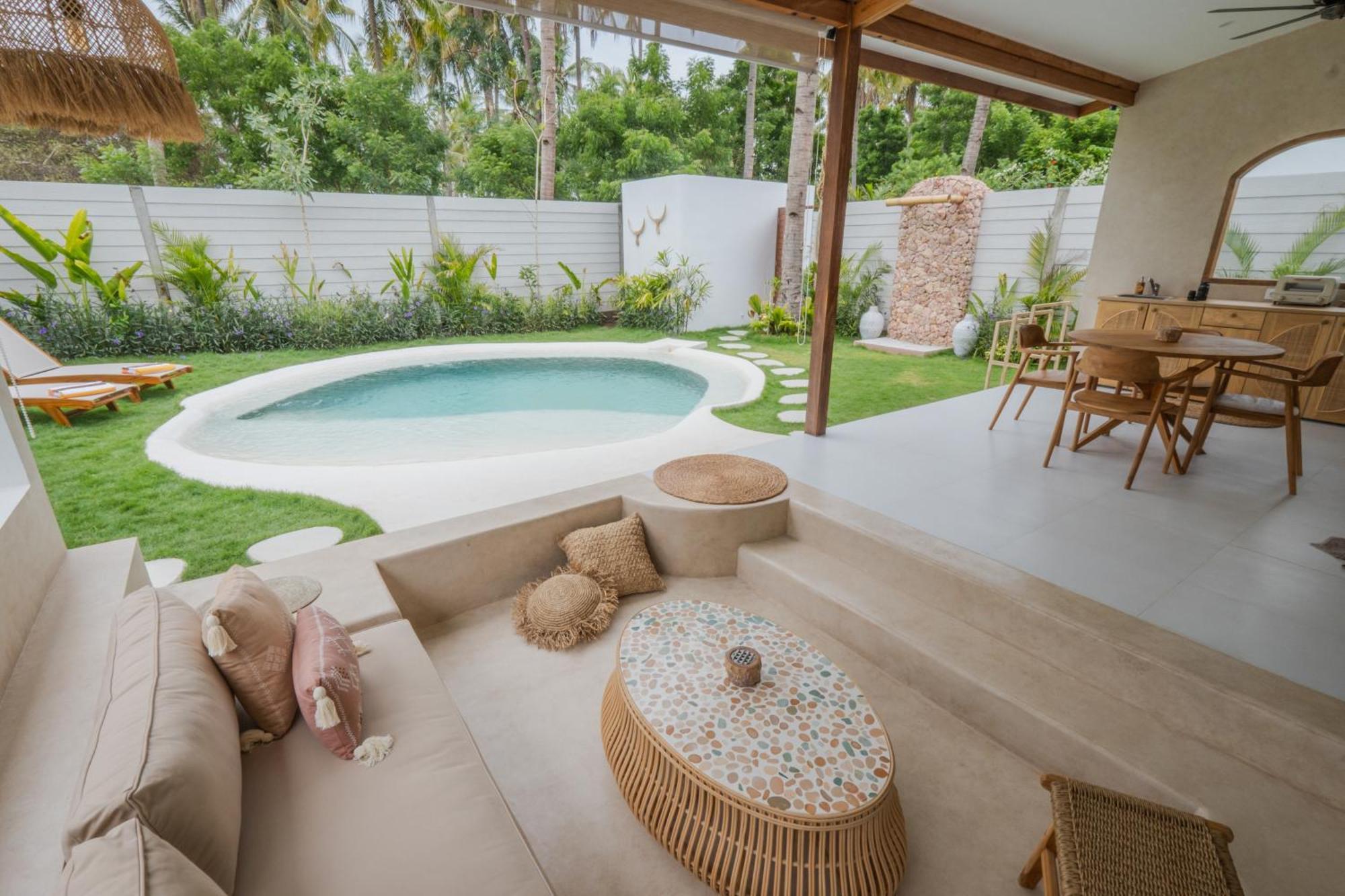 Gili Boho Villas - Aesthetic Private Pool Villas Gili Trawangan Exterior photo