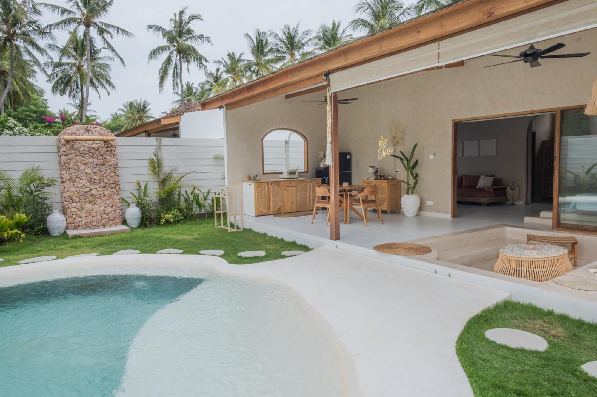 Gili Boho Villas - Aesthetic Private Pool Villas Gili Trawangan Exterior photo